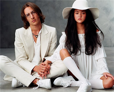 Devon Aoki as Yoko Ono and Ben Northover as John Lennon